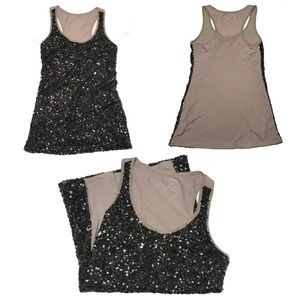 INC international concepts full front sequin tank